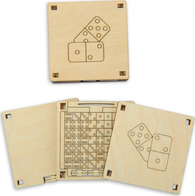 Wooden 3d Domino Puzzle