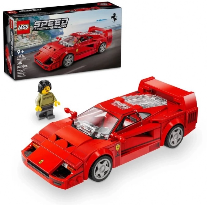 Ferrari F40 Supersportautó LEGO Speed Champions