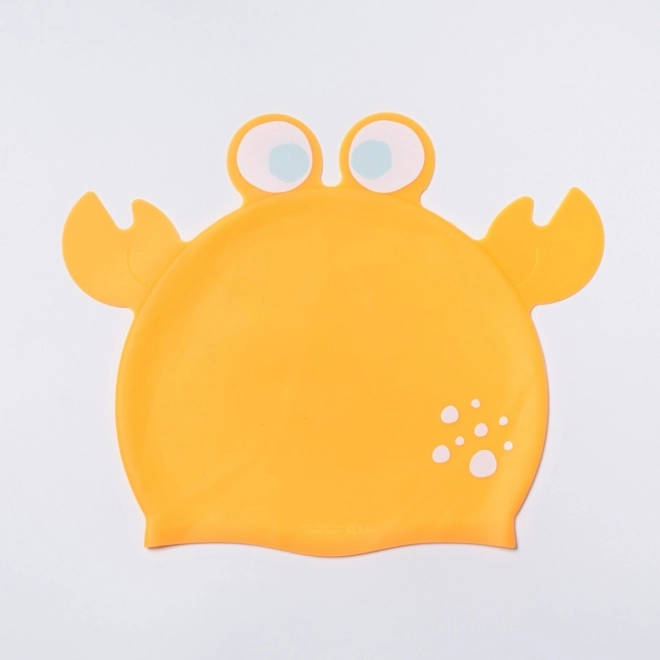 Swimming Cap Shaped - Sonny the Sea Creature Neon