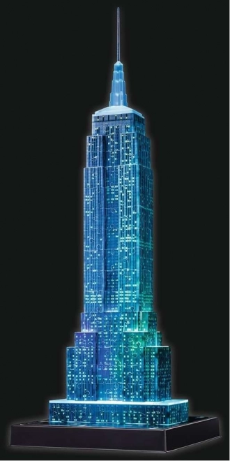 Ravensburger Glowing 3D Puzzle Night Edition Empire State Building