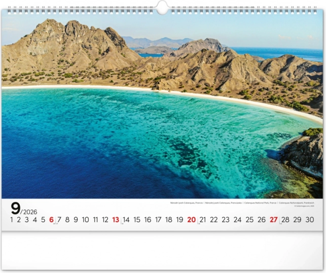 Zidni kalendar More 2026