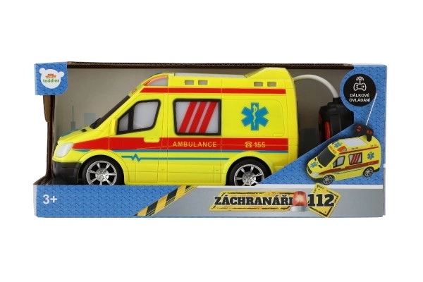 RC Ambulance Toy with Remote Control