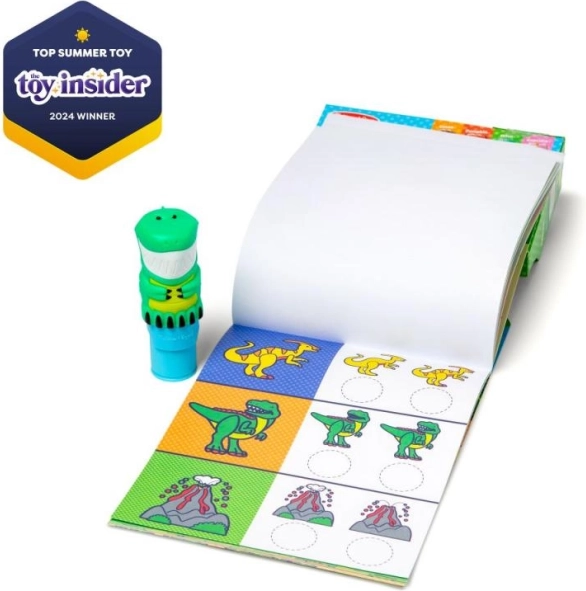 Livre d’autocollants STICKER WOW – dinosaures