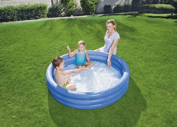 Inflatable Red Kiddie Pool