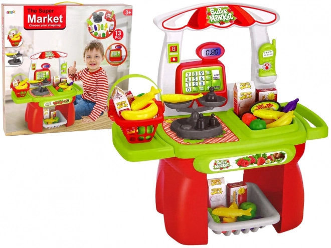 Supermarket Shopping Set for Kids