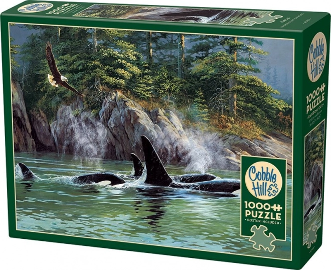 Killer Whale Puzzle 1000 Pieces by Cobble Hill