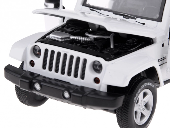 Metal Jeep Wrangler Toy Car