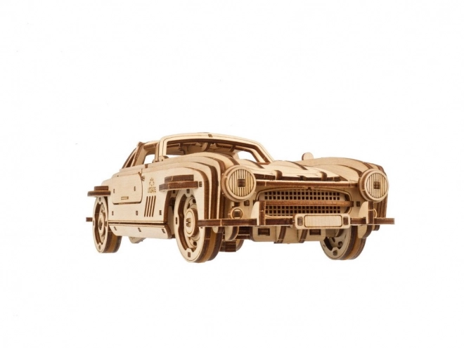 Ugears 3D Wooden Mechanical Puzzle Winged Sports Coupe