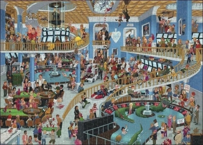 Puzzle Casinò caotico 1000 pezzi