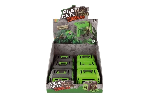 Dinosaur in Portable Cage Toy Set