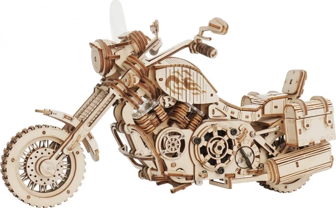 Robotime Rokr 3D Wooden Puzzle Cruiser Motorcycle