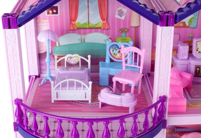 Dollhouse with Ponies Villa