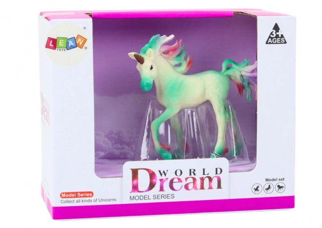 Green Baby Unicorn Figurine