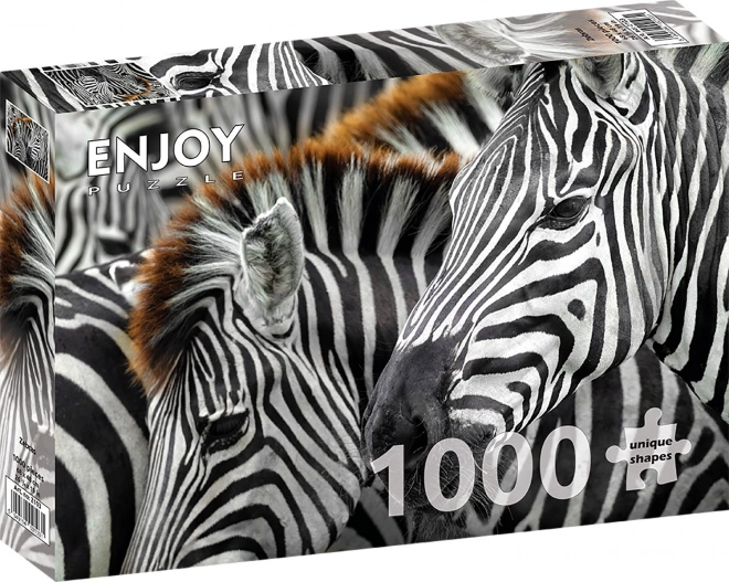 Enjoy zebra puzzle 1000 pieces