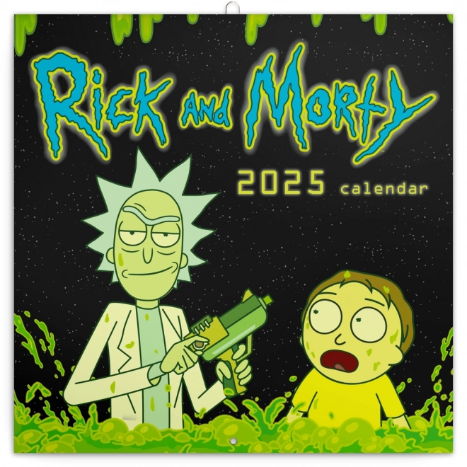 Wall Calendar Rick and Morty 2025