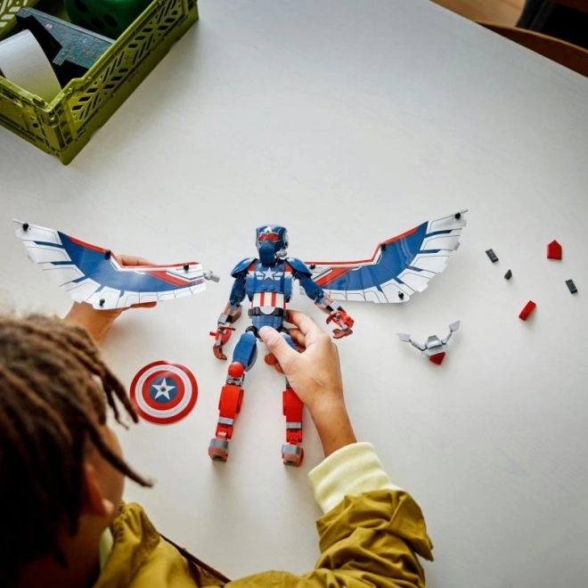 Lego Marvel Captain America Wings Figure