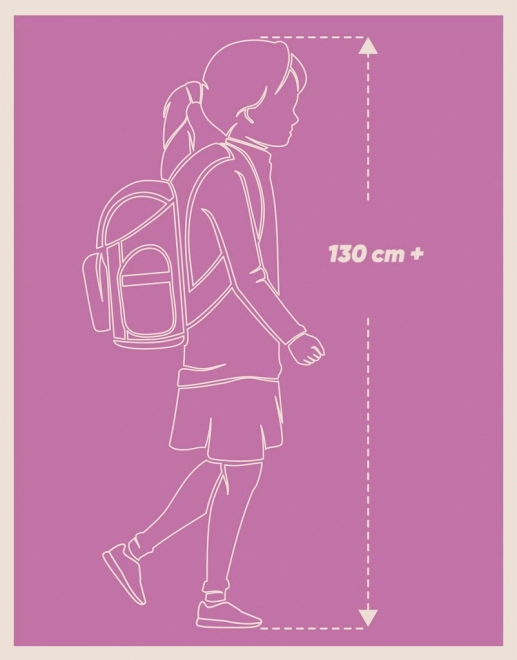 Baagl School Backpack, Pencil Case, and Gym Bag Set - Sneakers