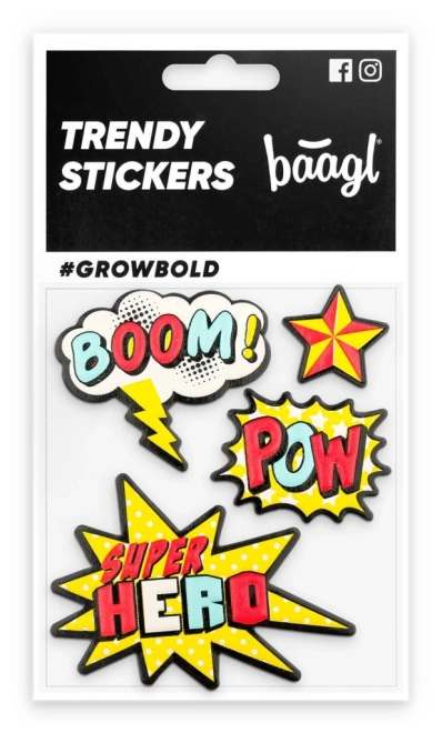 Comic Book Bubble Stickers