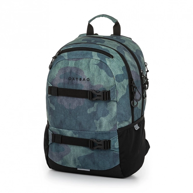 Students Backpack and Pencil Case Set Oxy Sport Camo