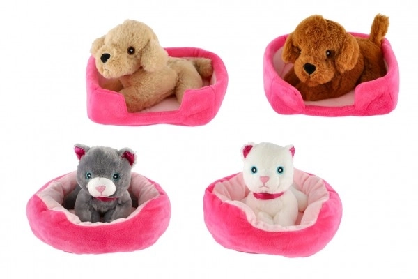 Plush Pet With Bed