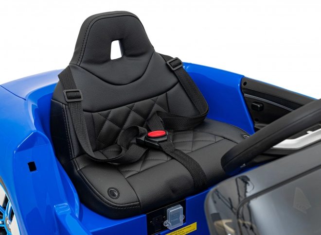 Auto BMW i4 na akumulátor pre deti biele – Modré