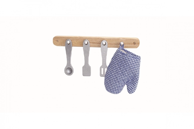 Wooden Play Kitchen Set