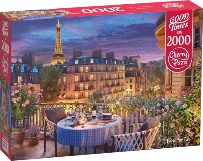 Cherry Pazzi Paris Puzzle for Two 2000 Pieces