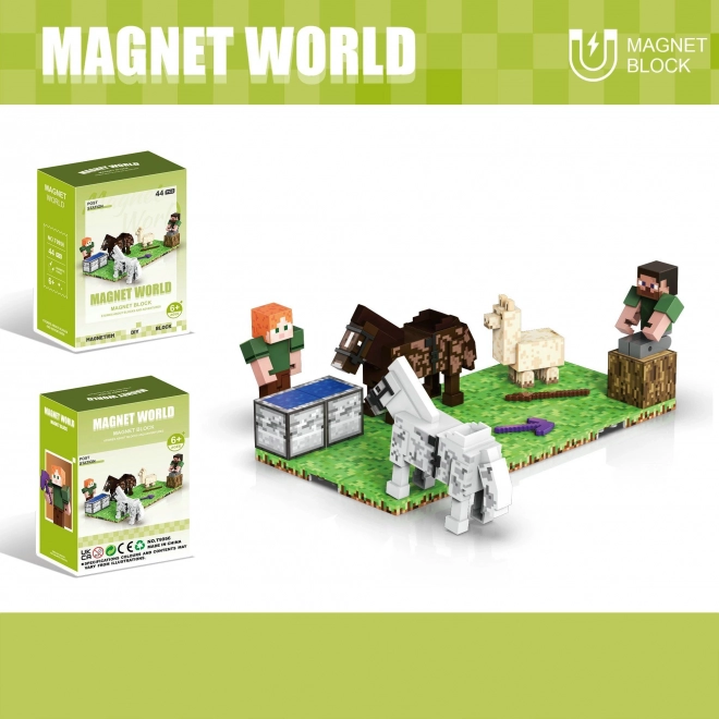 Bausatz Magnetwelt Poststationen