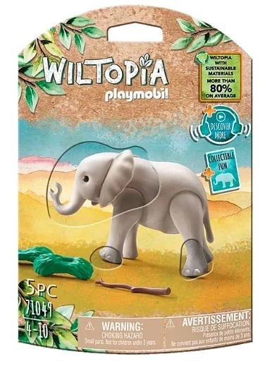 Wiltopia Little Elephant Figurine Set