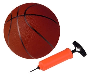 Basketball Hoop with Stand, Ball and Pump Set