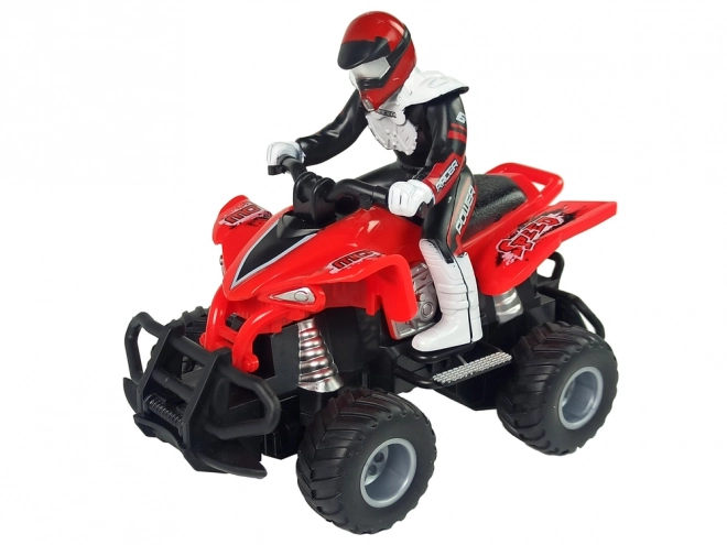 Red Remote-Controlled Quad