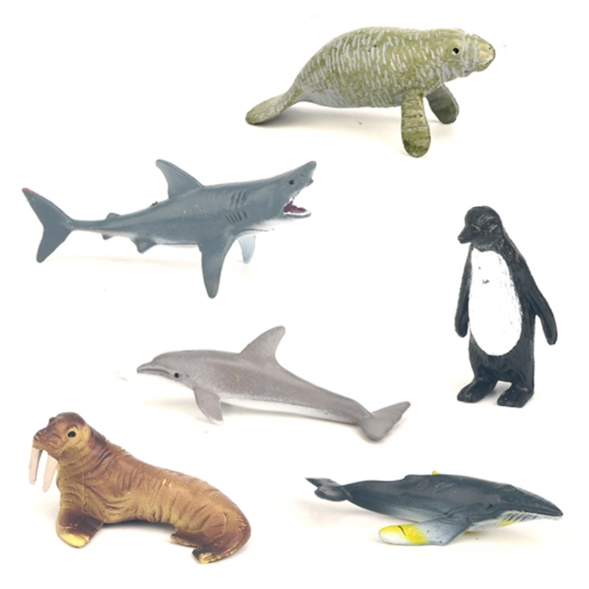 Marine Animal Toy Set