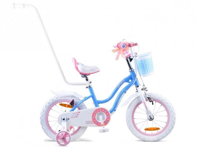 Blue Star Girl Kids Bicycle 14"