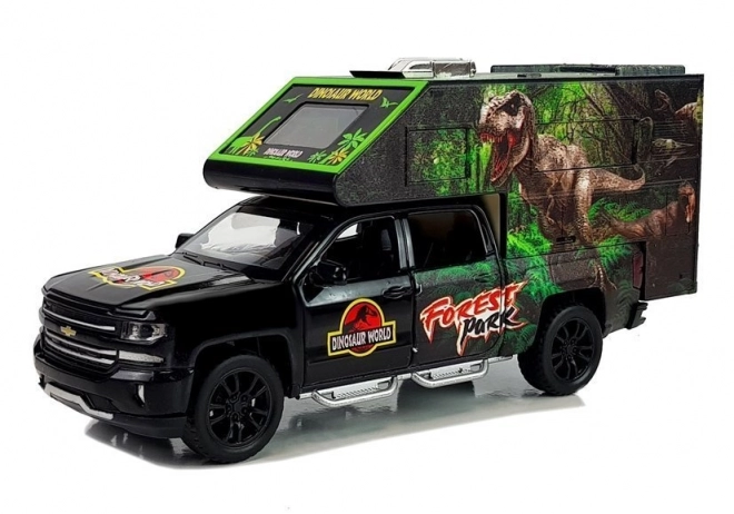 Dinosaur Adventure Camper Black