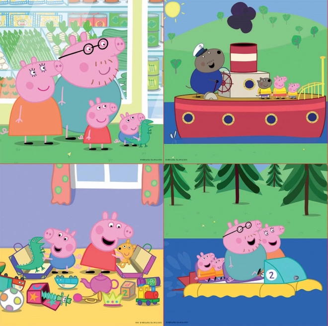 Educa Peppa Pig Puzzle Set 4-in-1