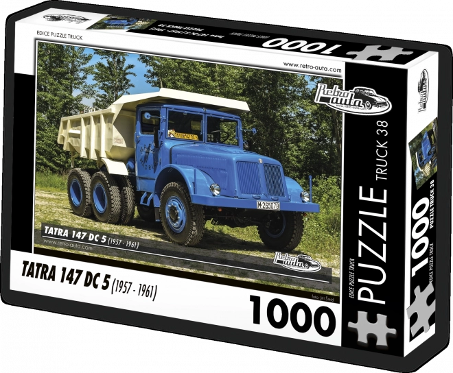 Retro Cars Puzzle Truck Tatra 147 DC 5