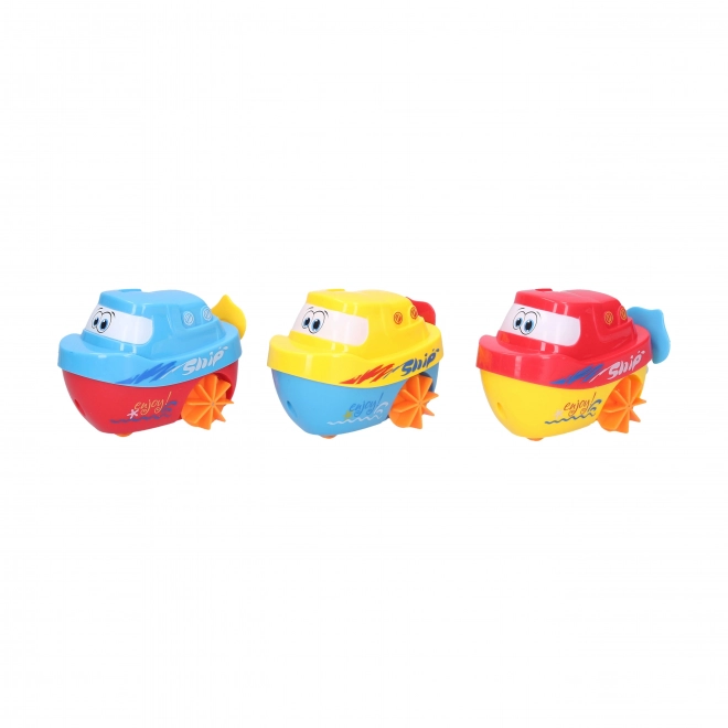 Wind-Up Water Boat for Kids