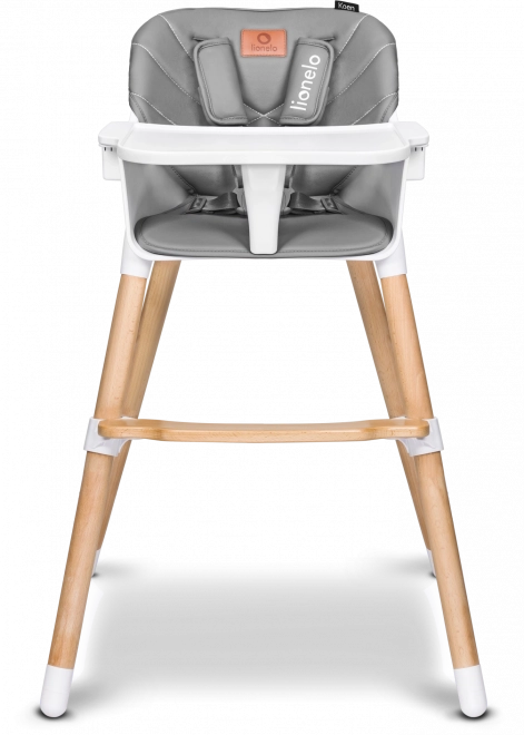 Lionelo Koen 2-in-1 High Chair Grey Stone