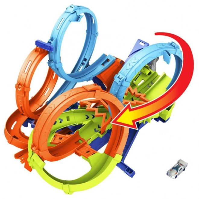 Hot Wheels pista Azione Quattro Loop