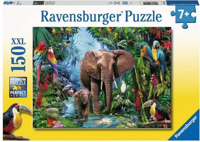 Ravensburger Jungle Elephants Puzzle 150 Pieces