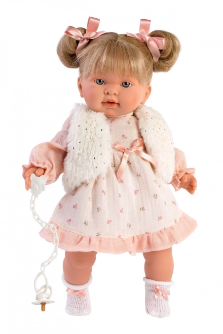 Realistic Baby Doll with Sounds 42cm