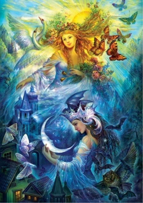 Princess of Day and Night Puzzle - 1000 Pieces