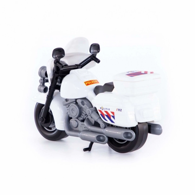 Police Motorcycle for Kids White