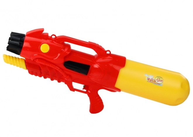 Large Water Gun with Adjustable Strap - Red