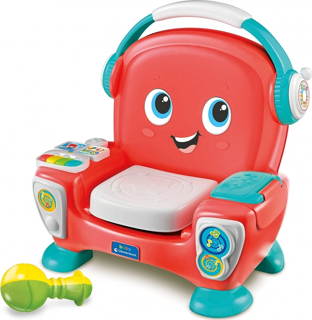 Clementoni Baby Interactive Chair Sing, Play and Dance