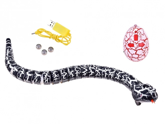 Remote Controlled Snake Toy – Black