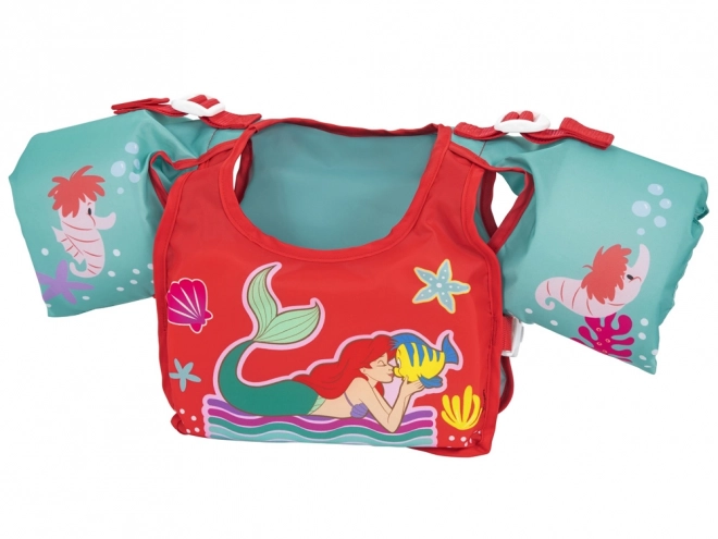 Swimming Vest with Sleeves for Kids - THE LITTLE MERMAID Design