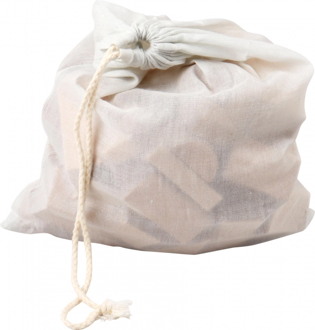Practical storage in a cotton bag