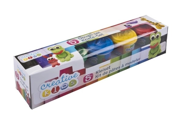 Modeling Clay Set in Cups - 5 Colors