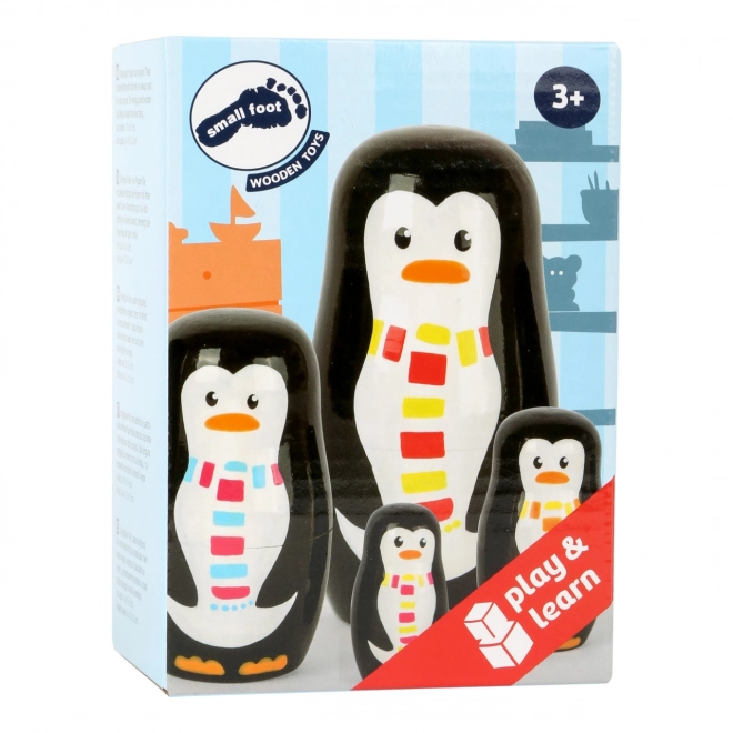 Small Foot Penguin Family Matryoshka